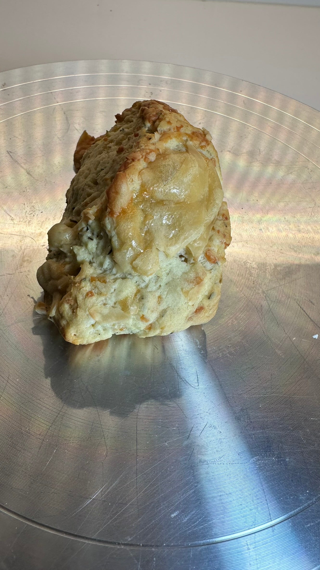Garlic Parmesan scone