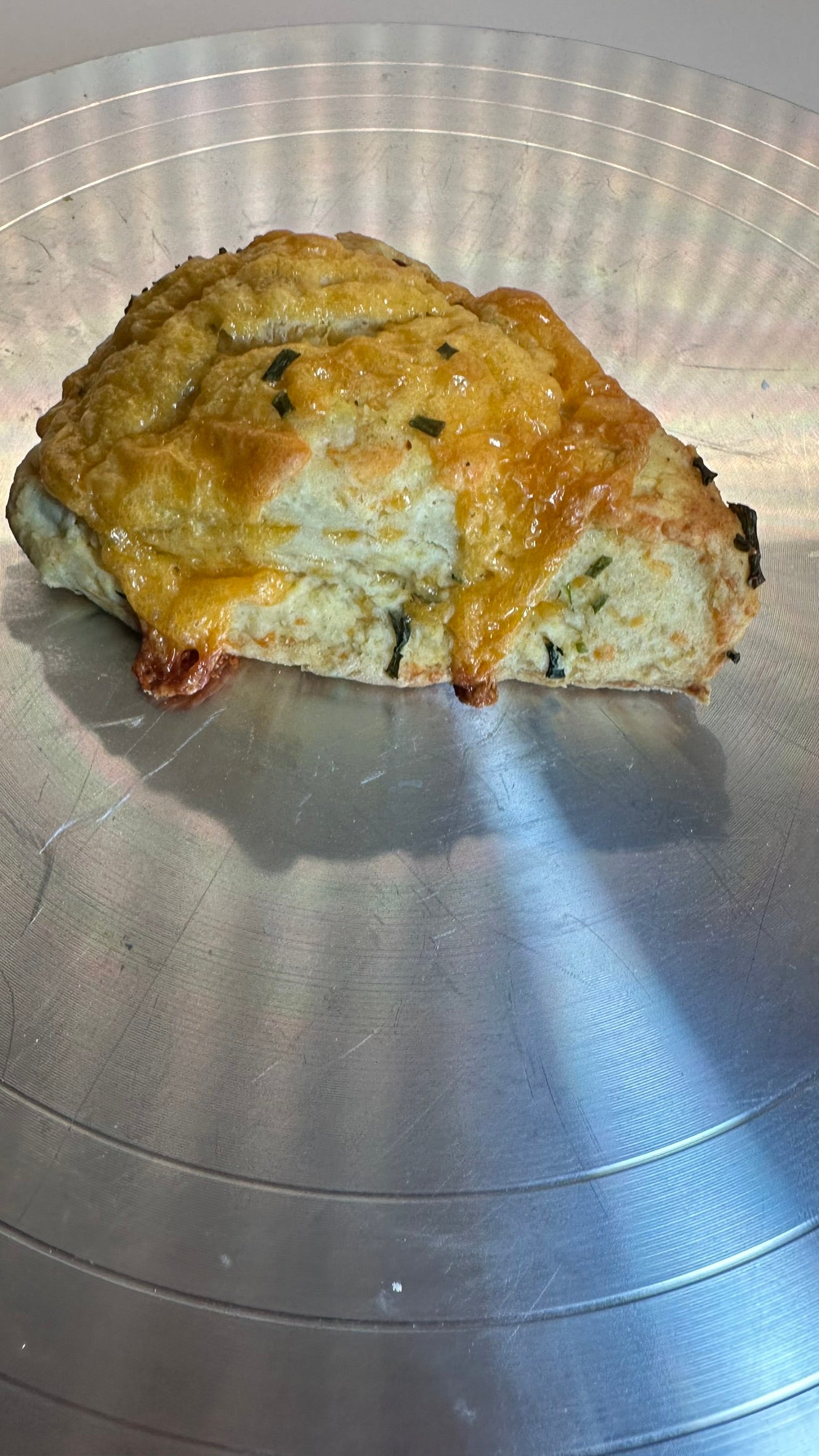 Cheddar & Chive scone