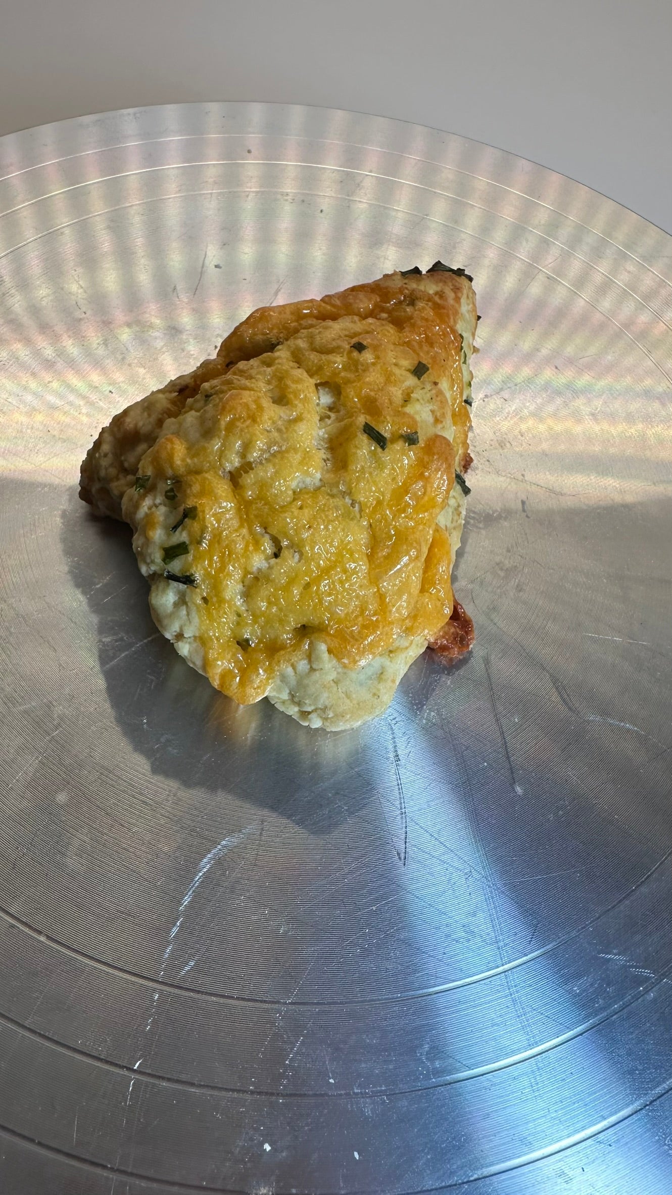 Cheddar & Chive scone