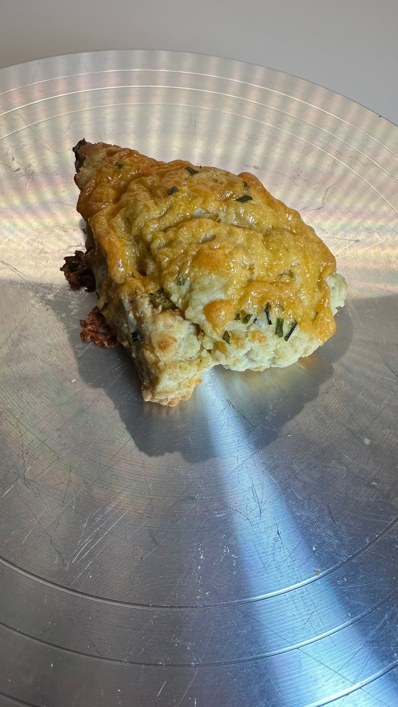 Cheddar & Chive scone