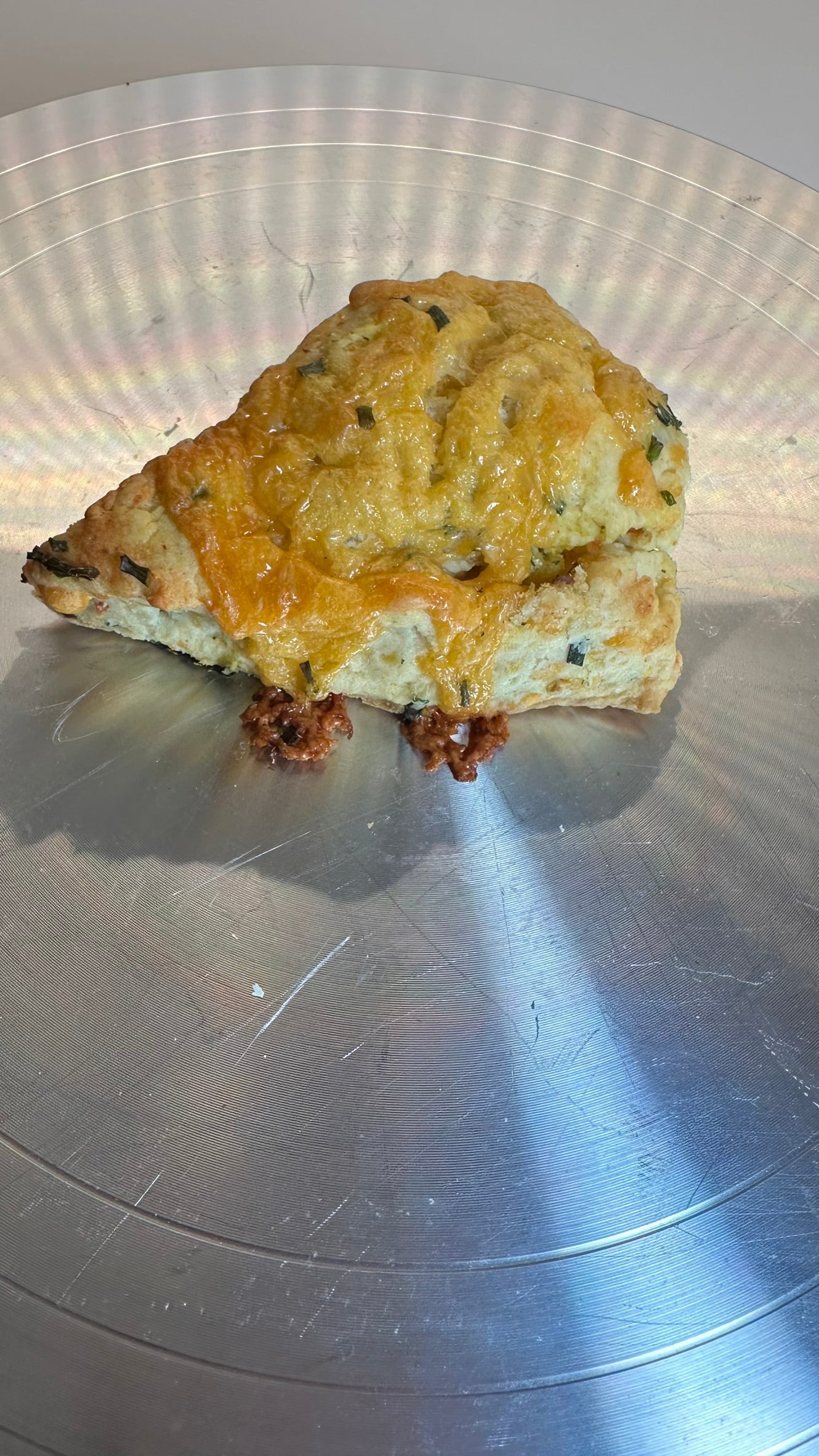Cheddar & Chive scone