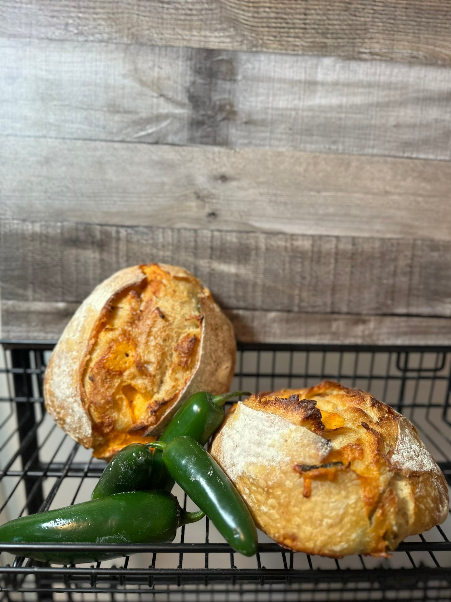 Jalapeno & Cheddar Cheese Real Artisan Sourdough