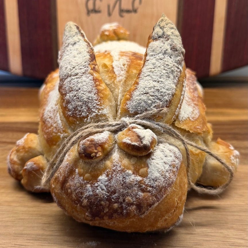 Easter Bunny Sourdough Bread: A Handmade Artisan Centerpiece for Your Holiday Table - Artisan Real Sourdough Bread Chef Seba