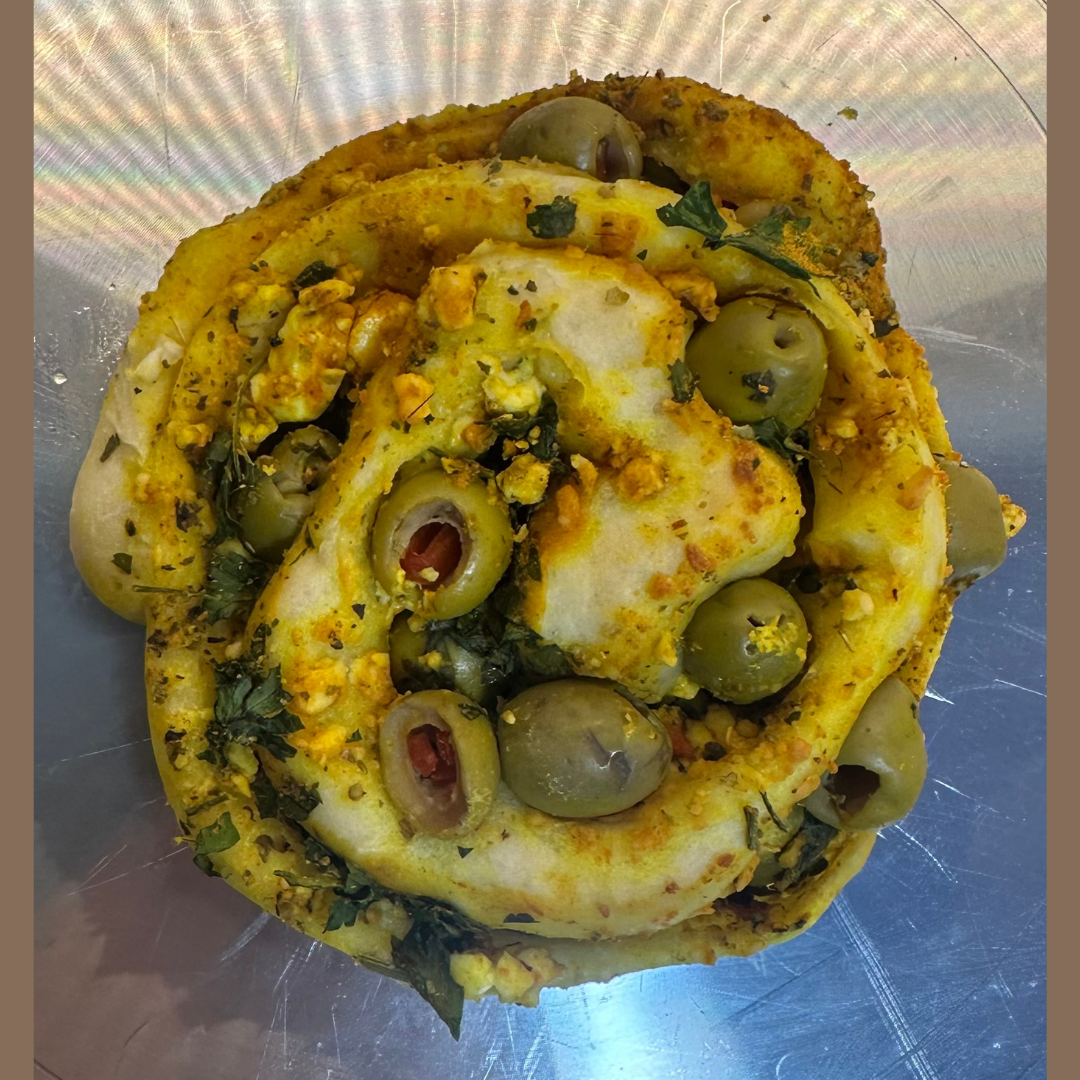 ROLL Mediterranean Olives & Feta cheese Sourdough