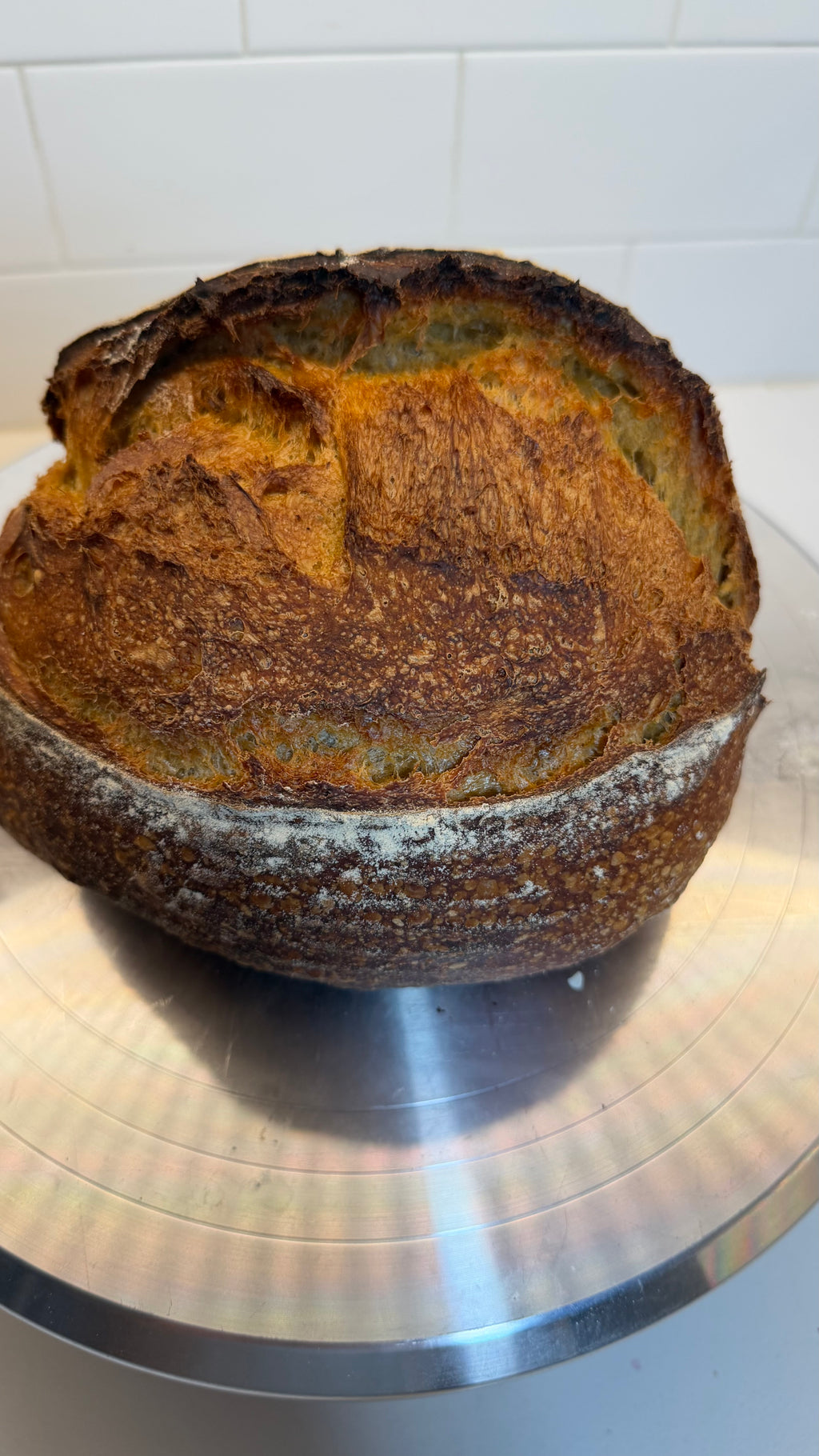 Pumpkin Pie Sourdough Bread