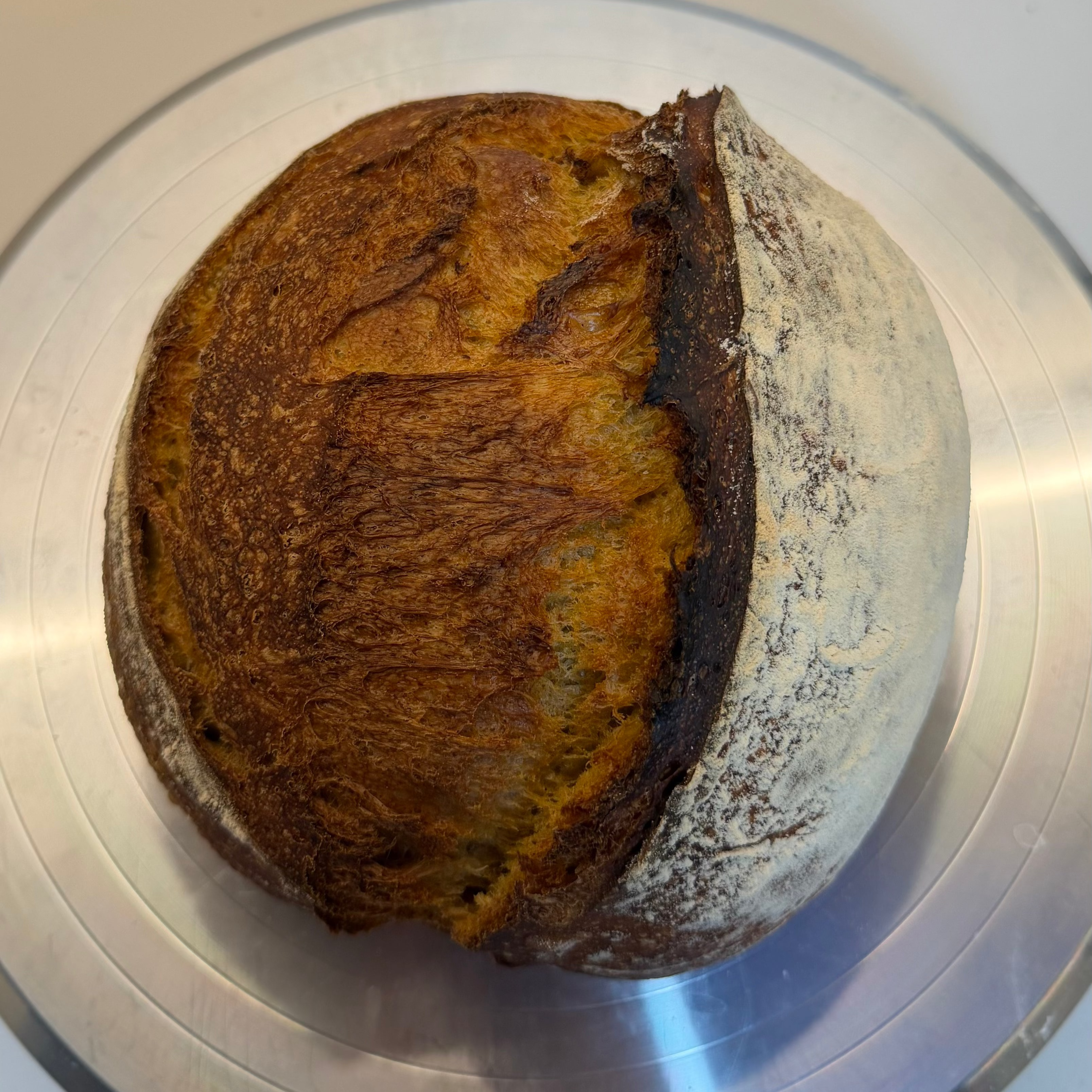 Pumpkin Pie Sourdough Bread