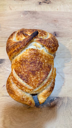 Organic Turkey-Shaped Country Sourdough Bread – Chef SEBA Artisan Bakery Des Plaines IL (Rustic, Naturally Fermented)