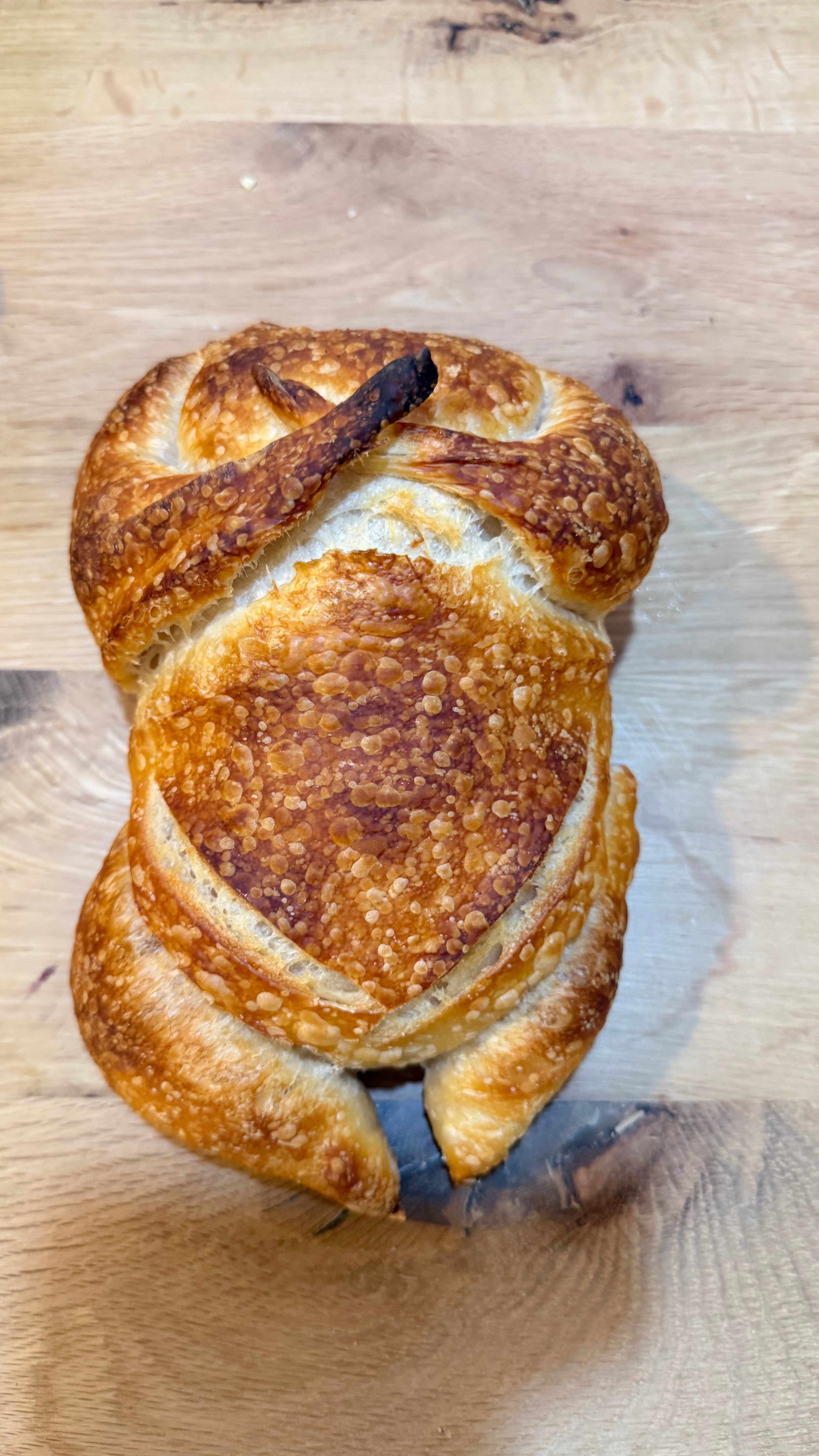 Organic Turkey-Shaped Country Sourdough Bread – Chef SEBA Artisan Bakery Des Plaines IL (Rustic, Naturally Fermented)