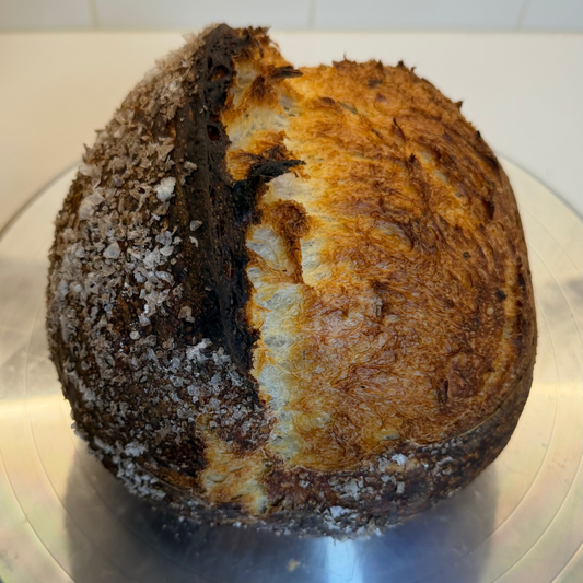 Bread Rosemary Sea Salt Country Sourdough Loaf 🧂🌿