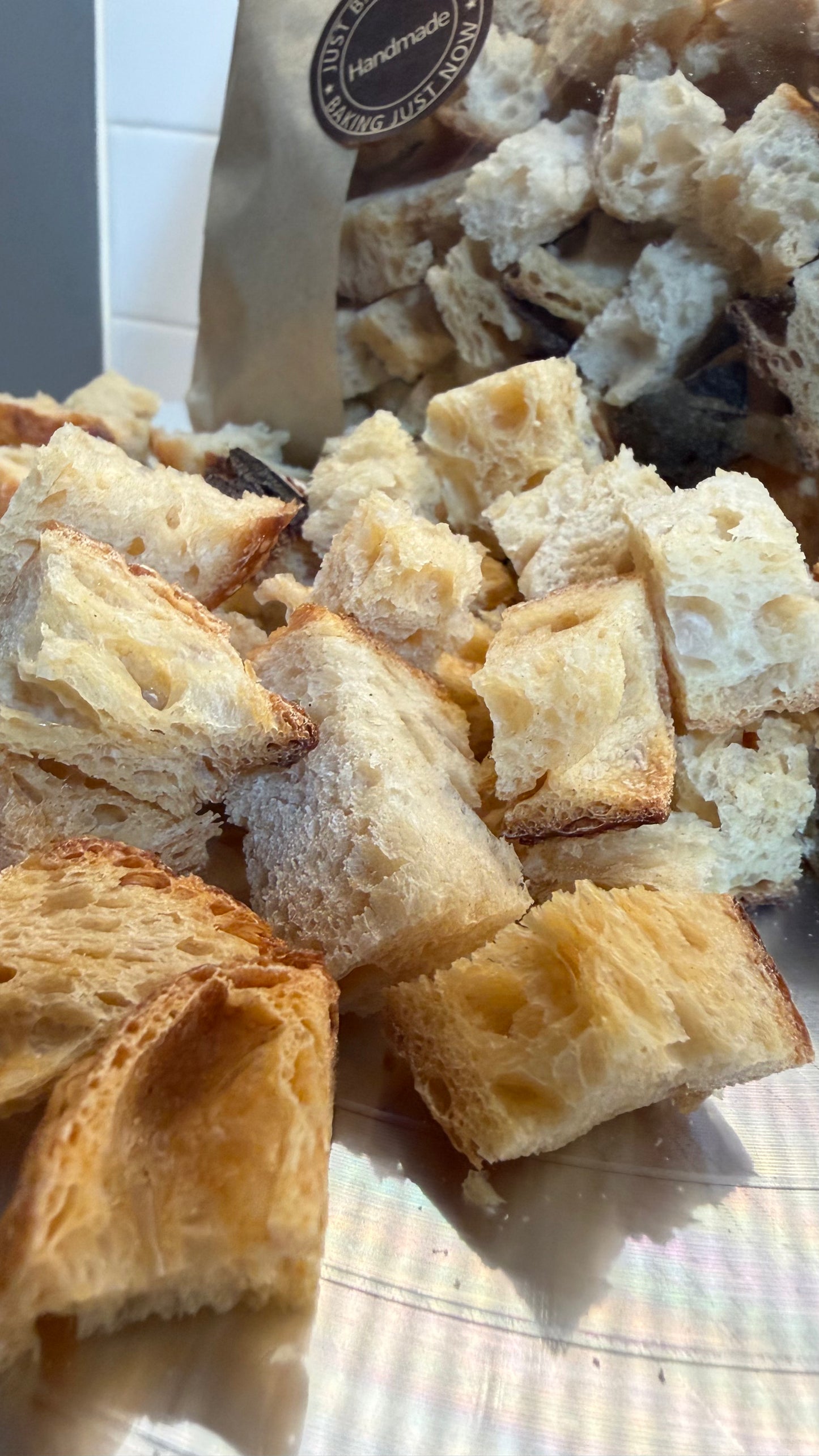 Bread Croutons Sourdough organic