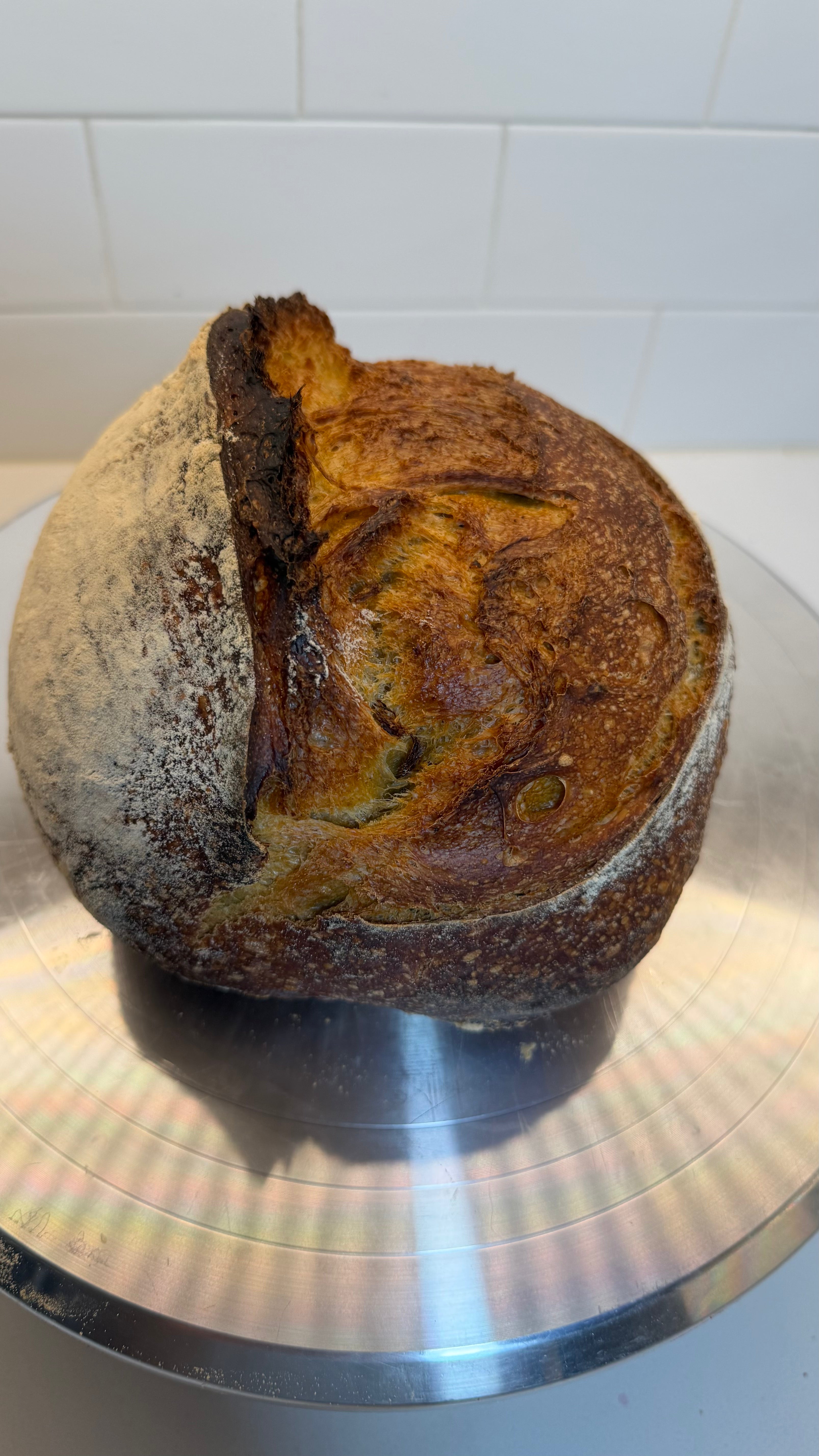 Pumpkin Pie Sourdough Bread
