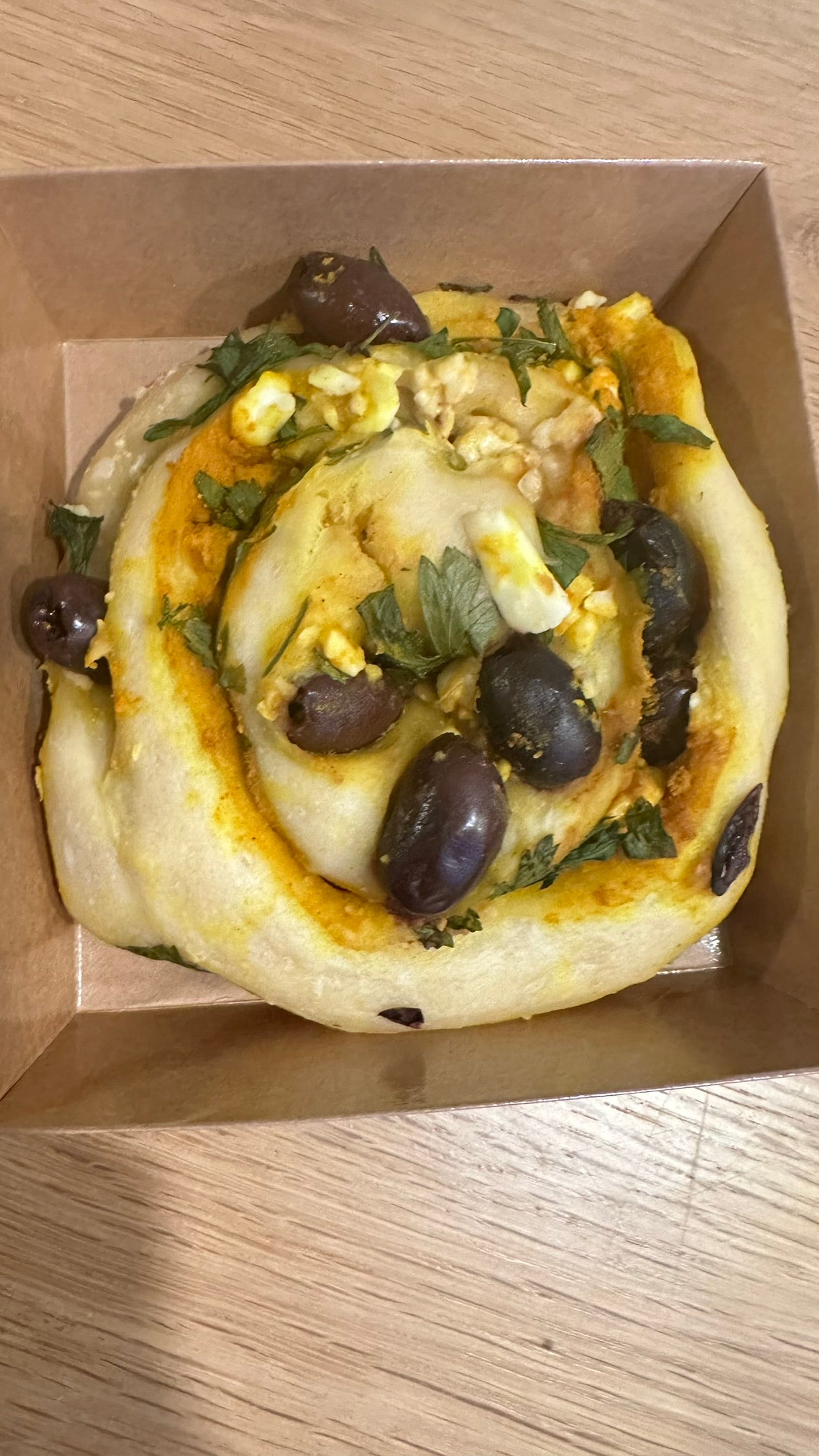 ROLL Mediterranean Olives & Feta cheese Sourdough