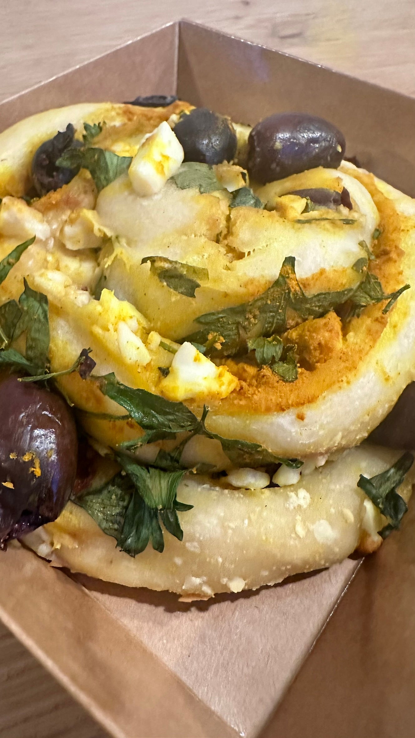 ROLL Mediterranean Olives & Feta cheese Sourdough