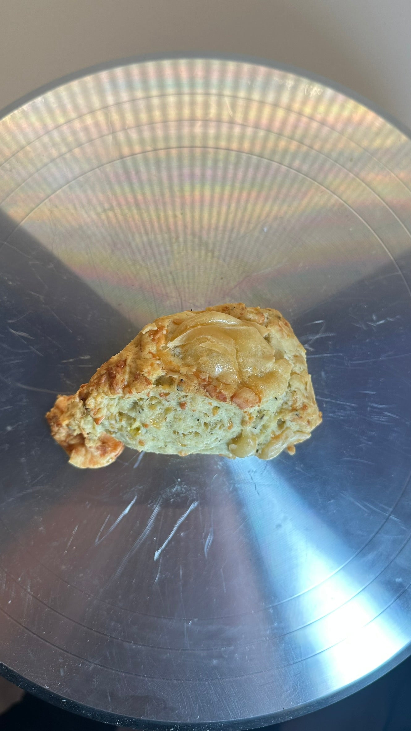 Garlic Parmesan scone