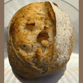 Garlic Rosemary Sourdough Bread – Chef SEBA Artisan Loaf (Savory, Naturally Fermented) - Artisan Real Sourdough Bread Chef SebaArtisan Real Sourdough Bread Chef SebaArtisan Real Sourdough Bread Chef SebaSEBA-FB-GRWhole LoafGarlic rosemary sourdough bread artisan loaf by Chef SEBA with crispy crust and fresh herbs