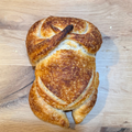 Organic turkey shaped sourdough bread baked by Chef SEBA in Des Plaines Illinois