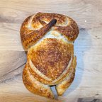 Organic turkey shaped sourdough bread baked by Chef SEBA in Des Plaines Illinois