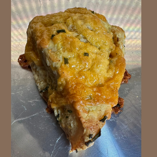 Cheddar & Chive scone