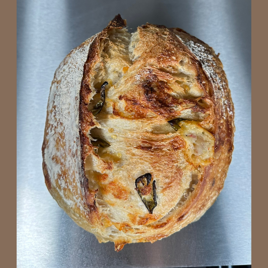 Jalapeno & Cheddar Cheese Real Artisan Sourdough
